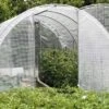 Serre Tunnel Tonneau En Polyéthylène 12 M² - Jardinière 4 X 3 M -Outils De Jardinage 238000
