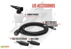 Nettoyeur Haute Pression électrique – 1400 W 9 Nettoyeur Haute Pression électrique – 1400 W -Outils De Jardinage accessoires nettoyeur haute pression brick