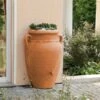 Garantia Récupérateur D'Eau Pluie Amphore Antik Murale 260 L Terracotta