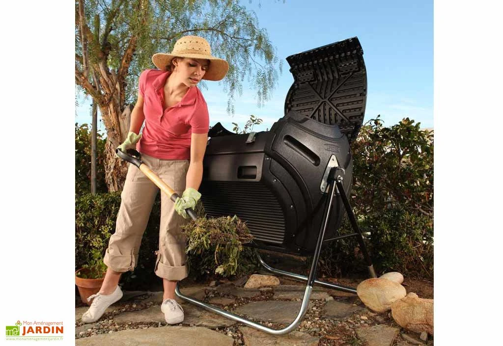 Composteur Rotatif 303L En Polyéthylène Lifetime 6 Composteur Rotatif 303L En Polyéthylène Lifetime – Image 4