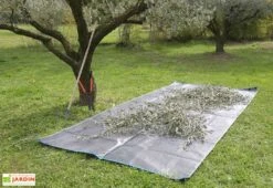 Bâche De Ramassage Jardin En Polypropylène Avec Poignées 500 X 200 Cm