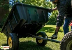 Polar Remorque En Polyéthylène 175 X 94 Cm – LG900 -Outils De Jardinage brouette jardinage re colte roues