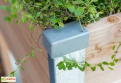 Carré Potager En Bois Douglas 19 Mm 2 étages Et Treillis – 125 X 60 Cm 8 Carré Potager En Bois Douglas 19 Mm 2 étages Et Treillis – 125 X 60 Cm -Outils De Jardinage carre potager 2 etages bois 19mm douglas france treillis 125x60m