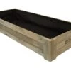Carré Potager En Bois De Pin Traité XXL 30 - 200 X 80 X 30 Cm -Outils De Jardinage carre potager bois pin xxl 30