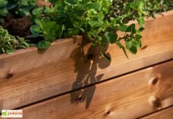 Carré Potager En Bois Autoclave Sur Pieds 80 X 80 Cm H. 88 Cm - Rezekne -Outils De Jardinage carre potager bois sur pieds ekju 253394