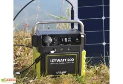 Station D’énergie Portable Avec Batterie Nomade 529 W – Izywatt 500 -Outils De Jardinage charge solaire batterie izywatt 500 orium