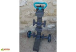 Chariot à Roulettes Avec Paniers De Récolte 15 L - Kajo -Outils De Jardinage chariot seul bleu