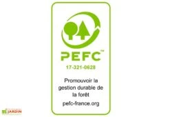 Composteur Bois Douglas 19 Mm Avec Accès Direct – 80 X 75 X 100 Cm -Outils De Jardinage composteur bois douglas france 80x75cm 1