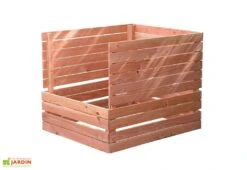 Composteur En Bois Douglas 1200 L – 125 X 110 X 105 Cm 8 Composteur En Bois Douglas 1200 L – 125 X 110 X 105 Cm -Outils De Jardinage composteur bois imputrescible 1200l
