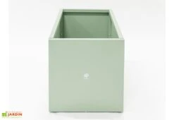 Jardinière Au Sol En Métal Thermolaqué - 100 X 50 X 50 -Outils De Jardinage cote bac jardiniere hg08971103