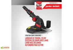 Outil De Jardinage 3 En 1 : Taille-haies, élagueuse Et Coupe Bordures – 20 V -Outils De Jardinage coupe bordures sur batterie