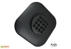 Seau à Compost En Polypropylène Noir - 18,5 X 18,5 X 22 Cm -Outils De Jardinage couvercle seau composte