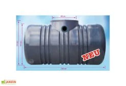 Cuve Recuperateur Eau Kompakt 2100 L -Outils De Jardinage cuve 2100l