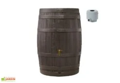 Garantia Cuve Récupération D’eau De Pluie Tonneau Vino -Outils De Jardinage cuve eau pluie decorative tonneau vin 400l