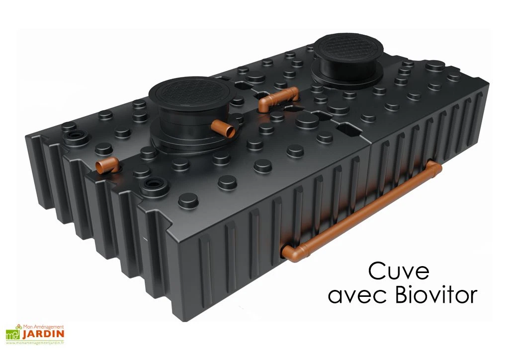 Cuve De Récupération D’eau De Pluie Enterrée – 8000 L Plate 6 Cuve De Récupération D’eau De Pluie Enterrée – 8000 L Plate – Image 4