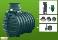 Cuve Recuperateur Eau Ready 3400 L -Outils De Jardinage cuve greenlife 3