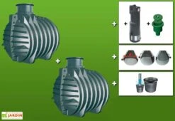 Cuve Recuperateur Eau Ready 9000 L -Outils De Jardinage cuve greenlife 6