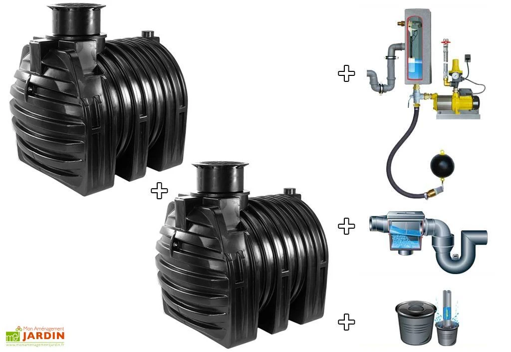 Cuve Recuperateur Eau Clever M 9000 L 3 Cuve Recuperateur Eau Clever M 9000 L