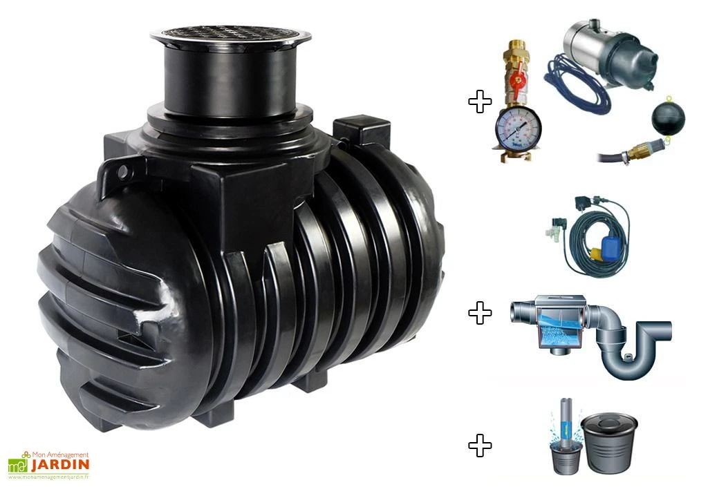 Cuve Recuperateur Eau Standard 2000 L 3 Cuve Recuperateur Eau Standard 2000 L