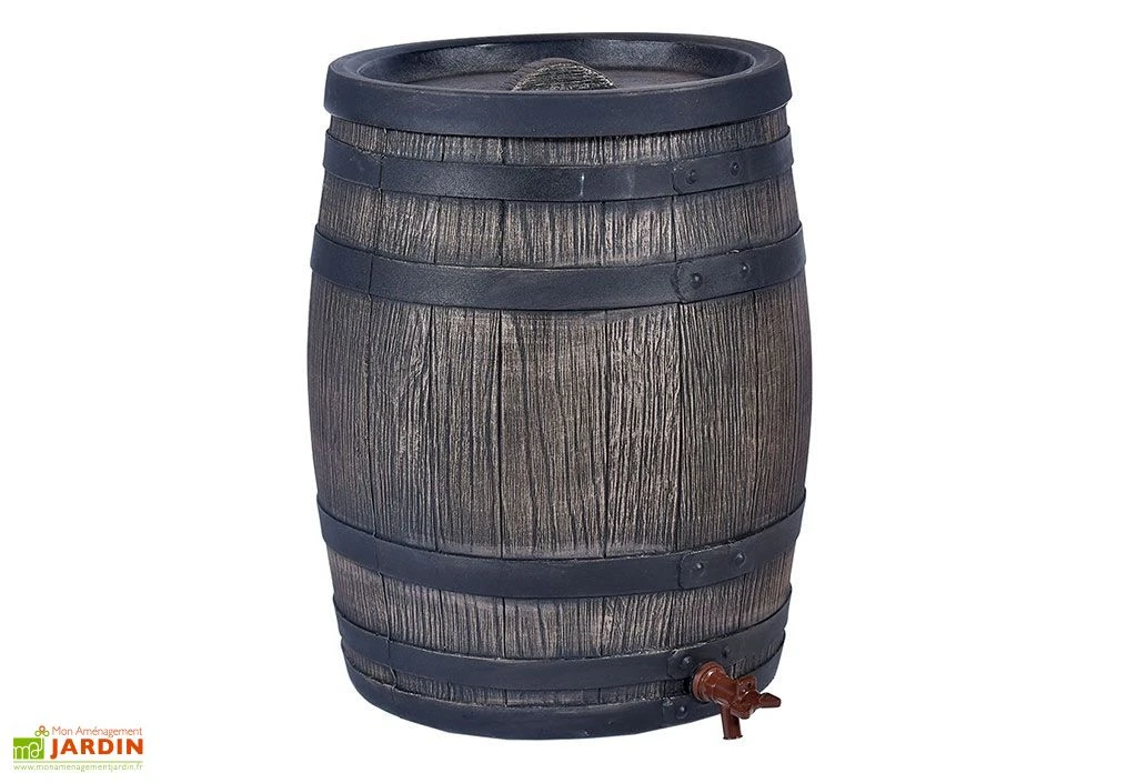 Roto Cuve Récupération D’Eau Pluie Tonneau 50L 3 Roto Cuve Récupération D’Eau Pluie Tonneau 50L