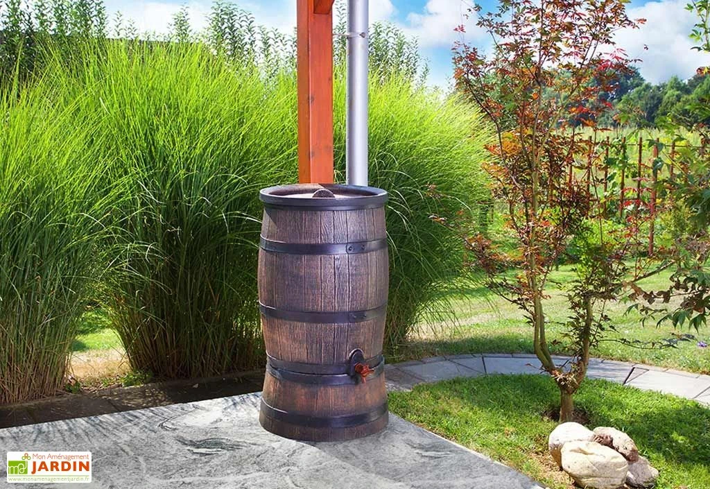 Roto Cuve Récupération D’Eau Pluie Tonneau 50L 5 Roto Cuve Récupération D’Eau Pluie Tonneau 50L – Image 3