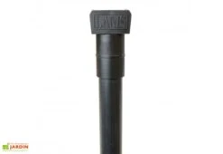 Serre De Jardin En Verre Trempé Lams 4,9 M² - Allium Vert -Outils De Jardinage descente de gouttiere serre lams droite 3