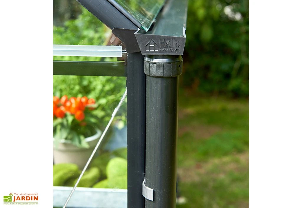 Descente De Gouttière En Plastique Pour Serre Halls Qube (2 Pièces) 4 Descente De Gouttière En Plastique Pour Serre Halls Qube (2 Pièces) – Image 2