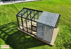 Serre De Jardin En Bois Et Verre Trempé Avec Panneaux Occultants – Mimosas -Outils De Jardinage dessus serre jardin verre bois stali 1