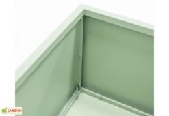 Jardinière Au Sol En Métal Thermolaqué - 100 X 50 X 50 -Outils De Jardinage detail interieur coin jardiniere hg08971103