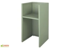 Jardinière Haute En Métal Thermolaqué – 50 X 50 X 100 Cm -Outils De Jardinage detail interieur jardiniere hg08977101