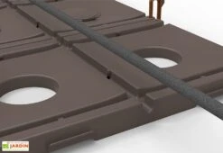 Plaques De Culture Et De Paillage Rigides Modul’oplak (lot De 6) -Outils De Jardinage details plaque culture paillage