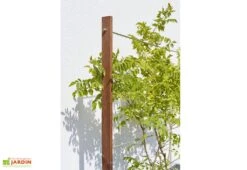 Jardinière Avec Treillis Lign Z (100x30x130cm) -Outils De Jardinage details treillis bac potager bois
