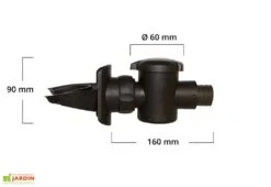 Garantia Collecteur Filtrant D’eau De Pluie – Speedy -Outils De Jardinage dimensions collecteur filtrant eau de pluie