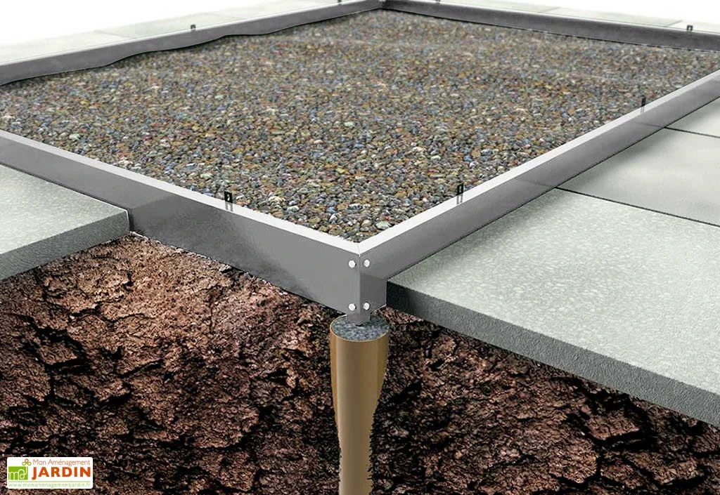 Halls Embase Pour Serre De Jardin En Acier Galvanisé Popular 66 (2 Coloris) 3 Halls Embase Pour Serre De Jardin En Acier Galvanisé Popular 66 (2 Coloris)