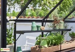 Étagère En Aluminium Pour Serre De Jardin Halls Qube 20 X 125 Cm -Outils De Jardinage etagere aluminium serre jardin halls qube 20 125 cm 2