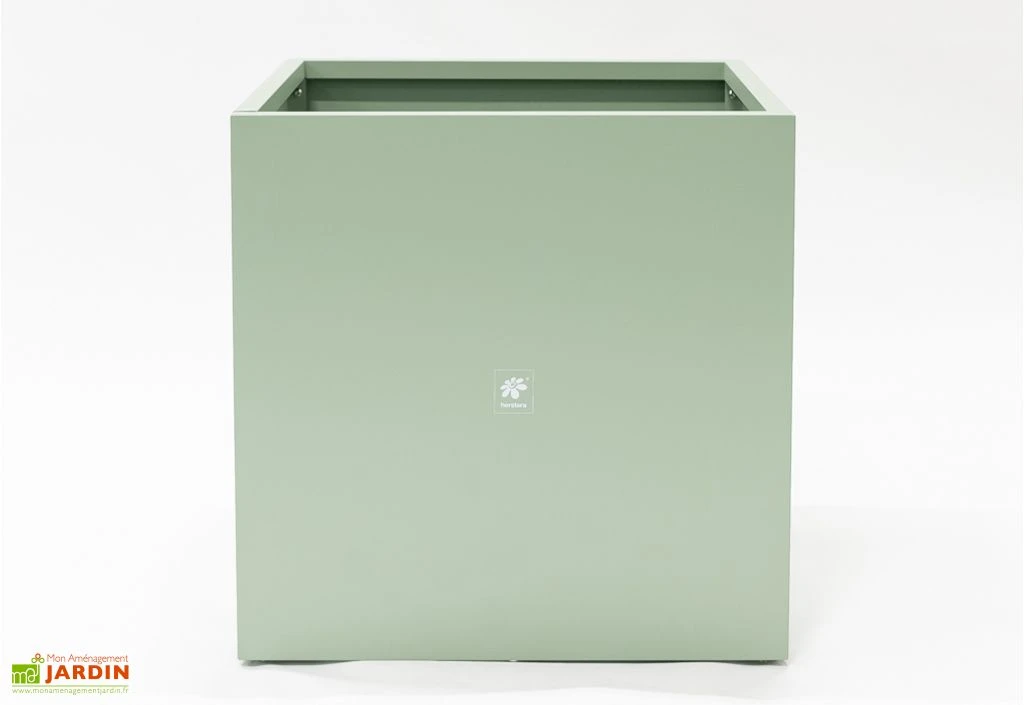 Jardinière Cube En Métal Thermolaqué - 70 X 70 X 70 Cm 7 Jardinière Cube En Métal Thermolaqué - 70 X 70 X 70 Cm – Image 5
