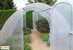 Serre De Jardin Tunnel Richel 4,5x6 Ep 2x180µ 2 Portes -Outils De Jardinage file 1 42