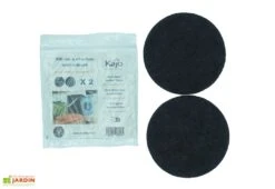 Lot De 2 Filtres à Charbon Actif Pour Seau à Compost Kajo