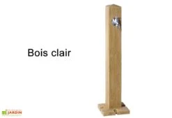 Garantia Fontaine De Jardin En Polyéthylène 100 Cm Wood Imitation Bois -Outils De Jardinage fontaine jardin exterieur polyethylene bois 100cm wood garantia 2