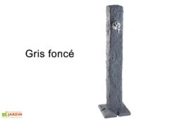 Garantia Fontaine De Jardin En Polyéthylène 100 Cm Granit Imitation Pierre -Outils De Jardinage fontaine jardin exterieur polyethylene gris 100cm granit garantia 3