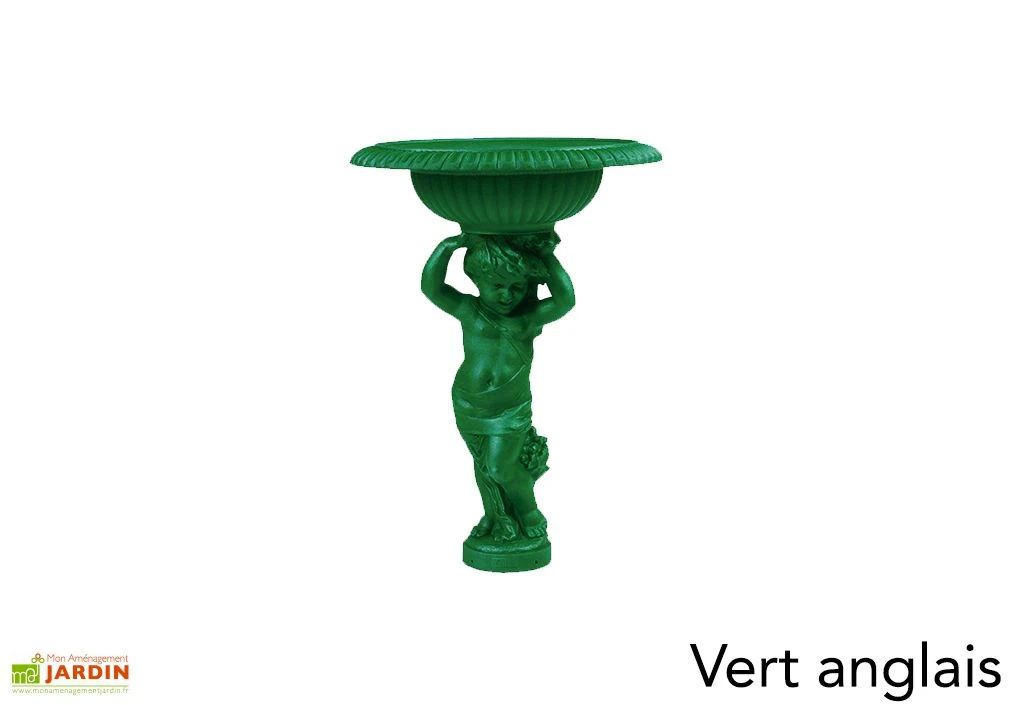 Fontaine De Jardin En Fonte Avec Circuit Fermé - Angelot 5 Fontaine De Jardin En Fonte Avec Circuit Fermé - Angelot – Image 3