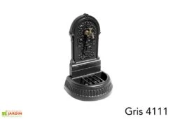 Fontaine De Jardin Murale En Fonte Floraison + Robinet Colvert 12 Fontaine De Jardin Murale En Fonte Floraison + Robinet Colvert -Outils De Jardinage fontaine jardin fonte dommartin floraison gris 4111