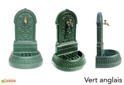Fontaine De Jardin Murale En Fonte Floraison + Robinet Colvert 10 Fontaine De Jardin Murale En Fonte Floraison + Robinet Colvert -Outils De Jardinage fontaine jardin fonte dommartin floraison vert anglais 1