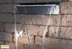 Fontaine De Jardin Lame D’Eau En Inox Aquafall 1200 – 120 Cm