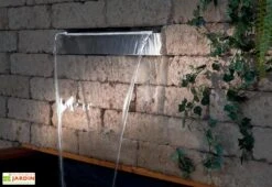 Fontaine De Jardin Lame D’Eau En Inox Aquafall 600 – 60 Cm