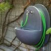 Roto Fontaine Murale En Polyéthylène Avec Robinet Mars – 70 X 52 X 90 Cm -Outils De Jardinage fontaine jardin polyethylene mars anthracite