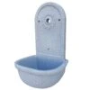 Roto Fontaine De Jardin En Polyéthylène Sans Robinet Sun – 38 X 34 X 63 Cm -Outils De Jardinage fontaine jardin polyethylene sun gris clair