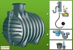 Cuve Recuperateur Eau Clever M 4500 L -Outils De Jardinage g0001368 01