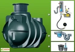 Cuve Recuperateur Eau Clever M 2000 L 13 Cuve Recuperateur Eau Clever M 2000 L -Outils De Jardinage g0001552 01b