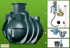 Cuve Recuperateur Eau Clever A 2000 L -Outils De Jardinage g0001553 01